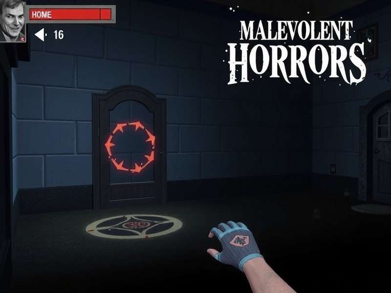 Malevolent Horrors Gameplay Showing Light Management Mechanic Malevolent Horrors Gameplay Screenshot